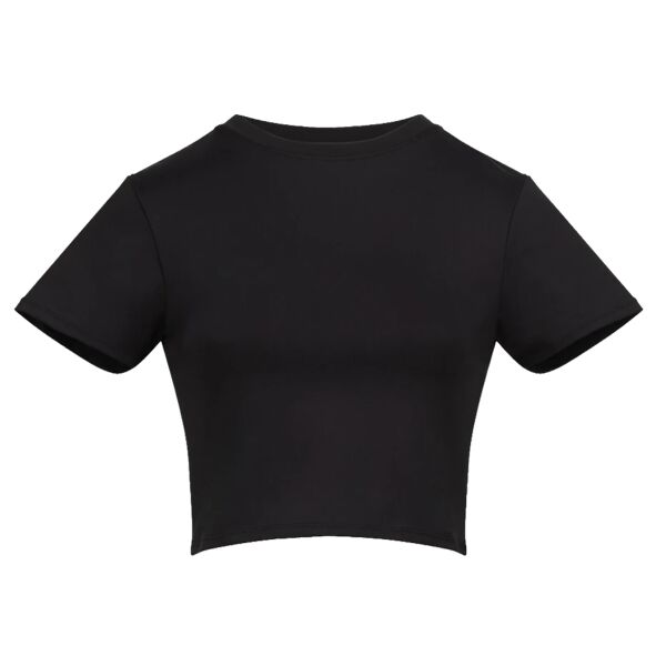 AWDis Ladies Cool Recycled Cropped T-Shirt Thumbnail
