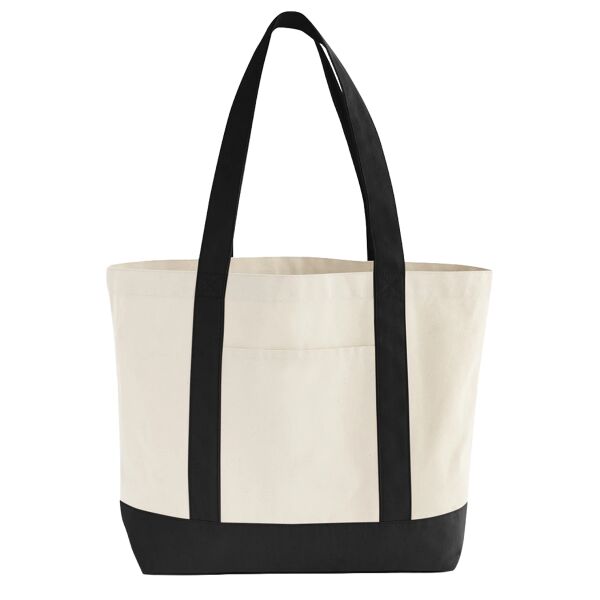 Westford Mill EarthAware® Organic Varsity Shopper Thumbnail