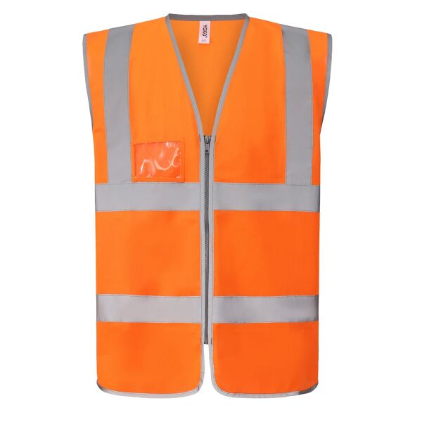 Yoko Zip ID Two Band & Braces Waistcoat Thumbnail