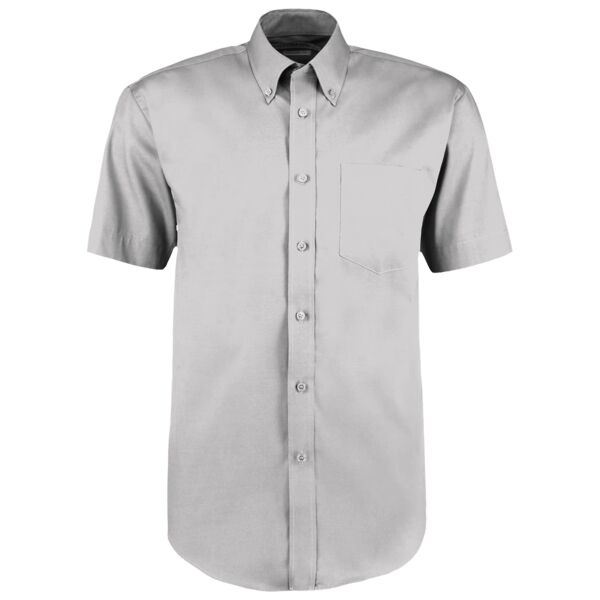 Kustom Kit Premium Short Sleeve Classic Fit Oxford Shirt Thumbnail