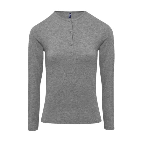 Premier Ladies Long John Roll Sleeve T-Shirt Thumbnail