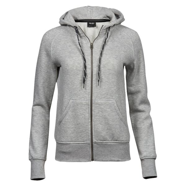 Tee Jays Ladies Fashion Zip Hooded Sweatshirt Thumbnail