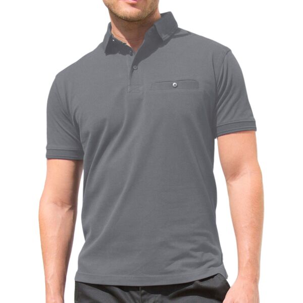 Result Work-Guard Apex Pocket Piqué Polo Shirt Thumbnail