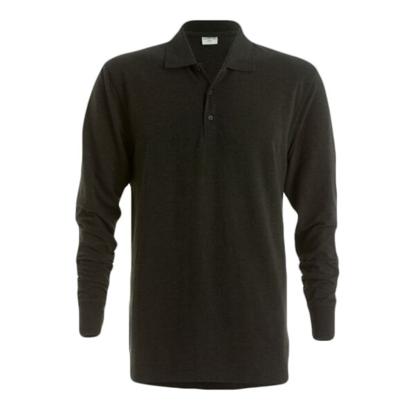 Kustom Kit Long Sleeve Poly/Cotton Piqué Polo Shirt Thumbnail