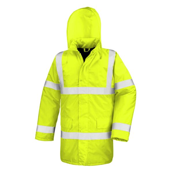 Result Core Hi-Vis Motorway Coat Thumbnail