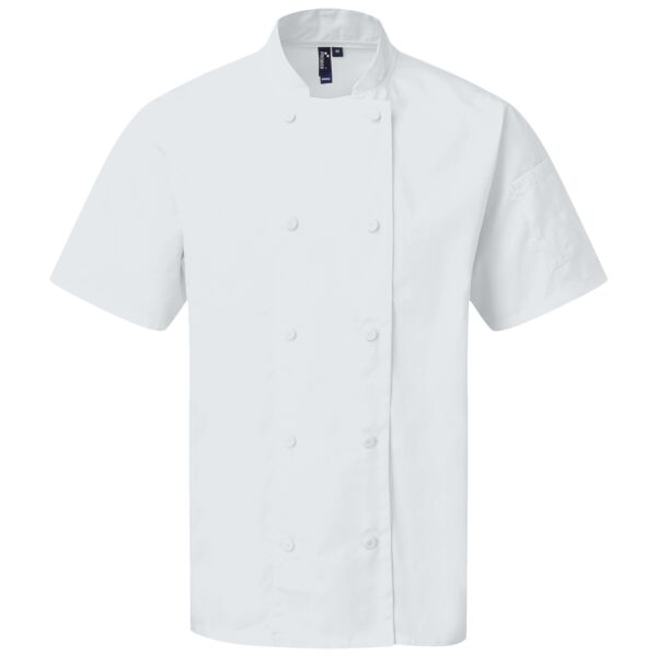 Premier Coolchecker® Short Sleeve Chef's Jacket Thumbnail