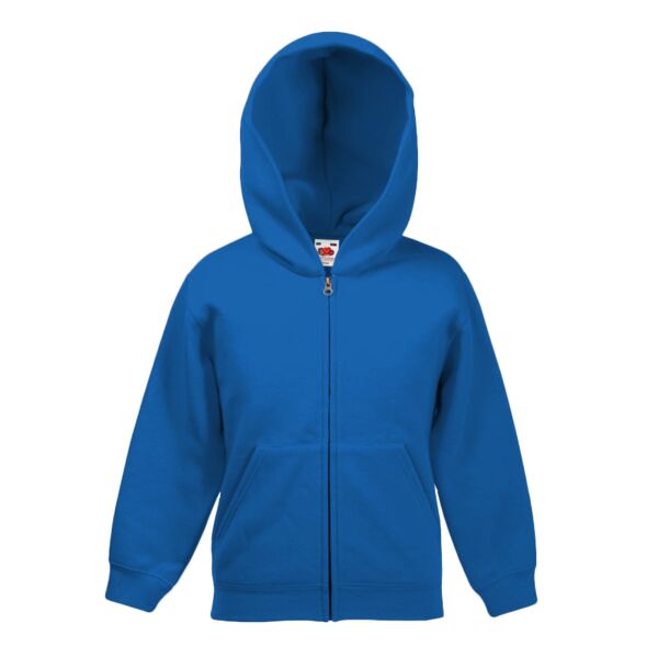 Fruit of the Loom Kids Classic Zip Hooded Sweatshirt Thumbnail