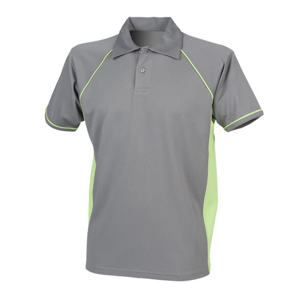 Finden and Hales Performance Piped Polo Shirt Thumbnail
