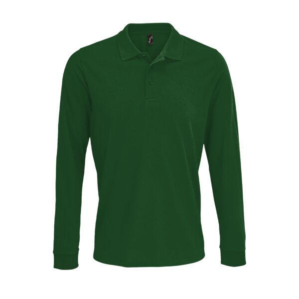 SOLS Prime Unisex L/S Polo Shirt Thumbnail