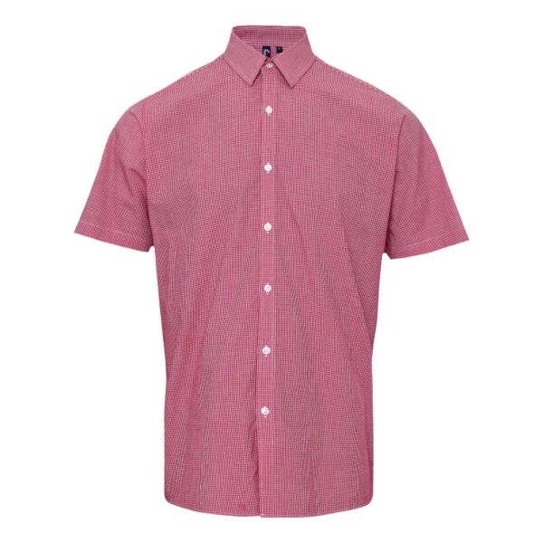 Premier Gingham Short Sleeve Shirt Thumbnail