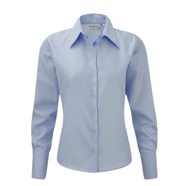 Russell Collection Ladies Long Sleeve Ultimate Non-Iron Shirt Thumbnail