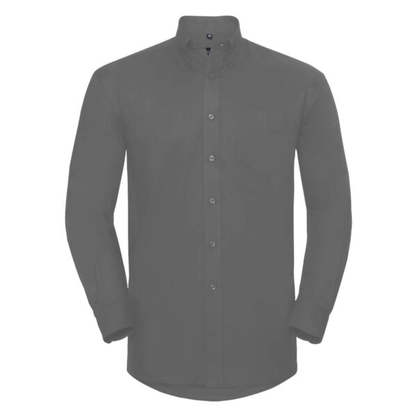 Russell Collection Long Sleeve Easy Care Oxford Shirt Thumbnail