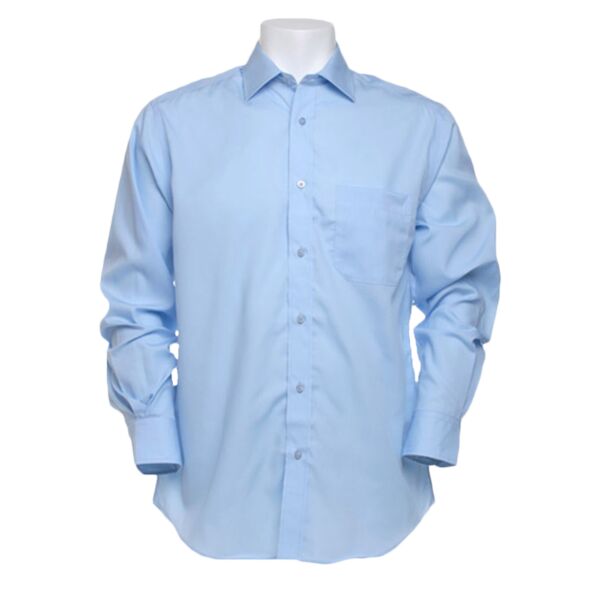 Kustom Kit Premium Long Sleeve Classic Fit Non-Iron Shirt Thumbnail