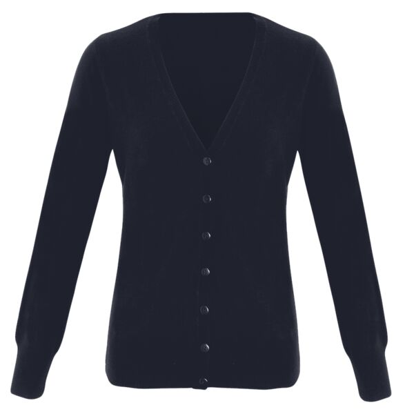 Premier Ladies Essential Acrylic V Neck Cardigan Thumbnail