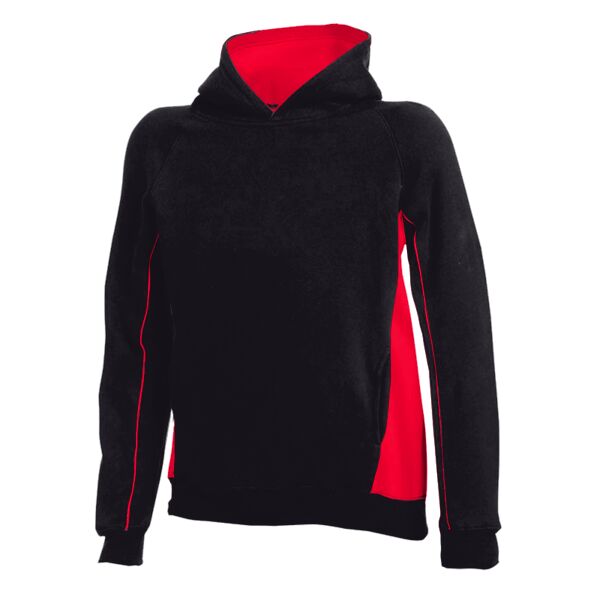 Finden and Hales Kids Contrast Hooded Sweatshirt Thumbnail