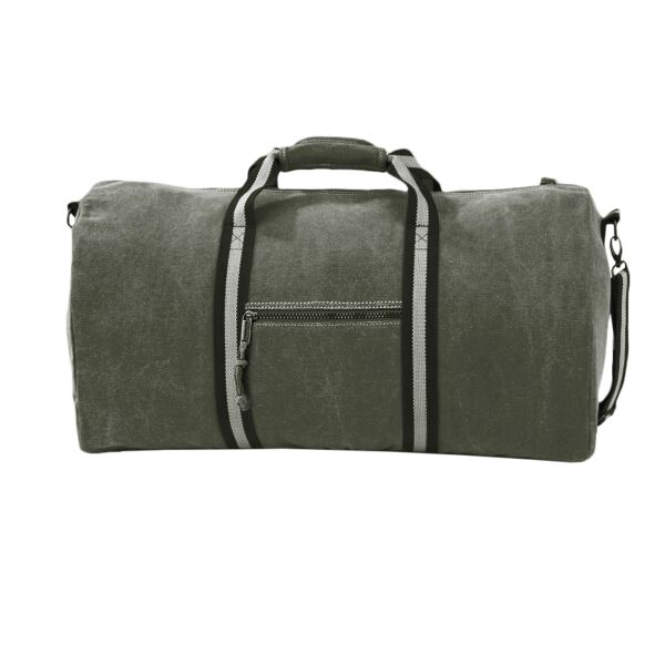 Quadra Vintage Canvas Holdall Thumbnail