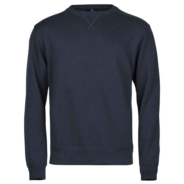 Tee Jays Ribbed Interlock Crew Neck Sweatshirt Thumbnail