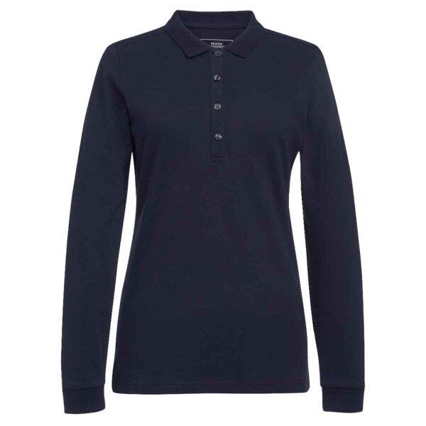 Brook Taverner Ladies Anna Long Sleeve Polo Shirt Thumbnail