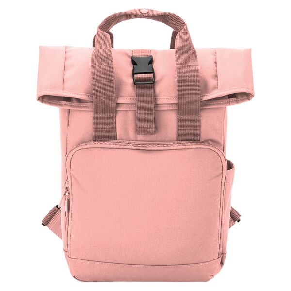 BagBase Recycled Mini Twin Handle Roll-Top Backpack Thumbnail